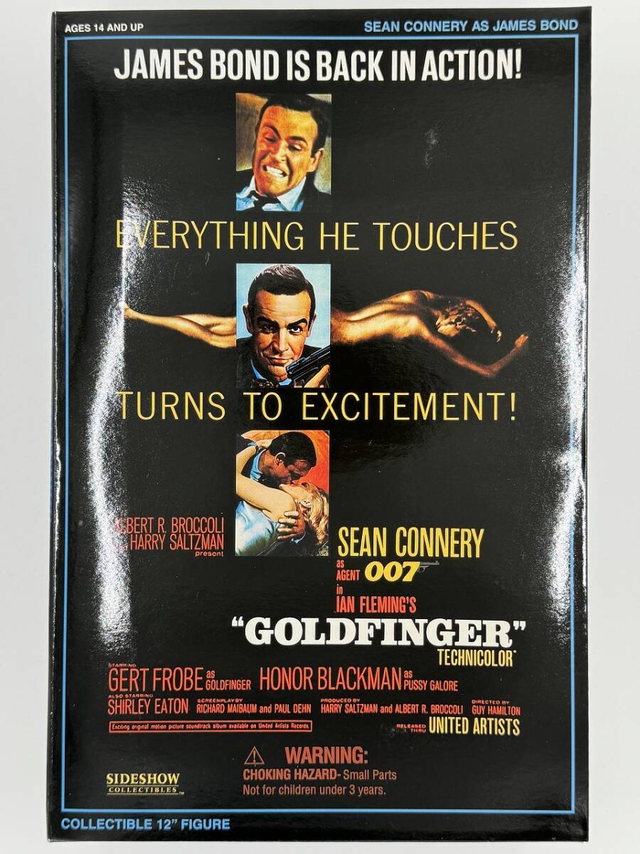 サイドショウ・トイ 007/ゴールドフィンガー/ Goldfinger: ジェームズ・ボンド ショーン・コネリー 1/6 アクションフィギュア の画像2