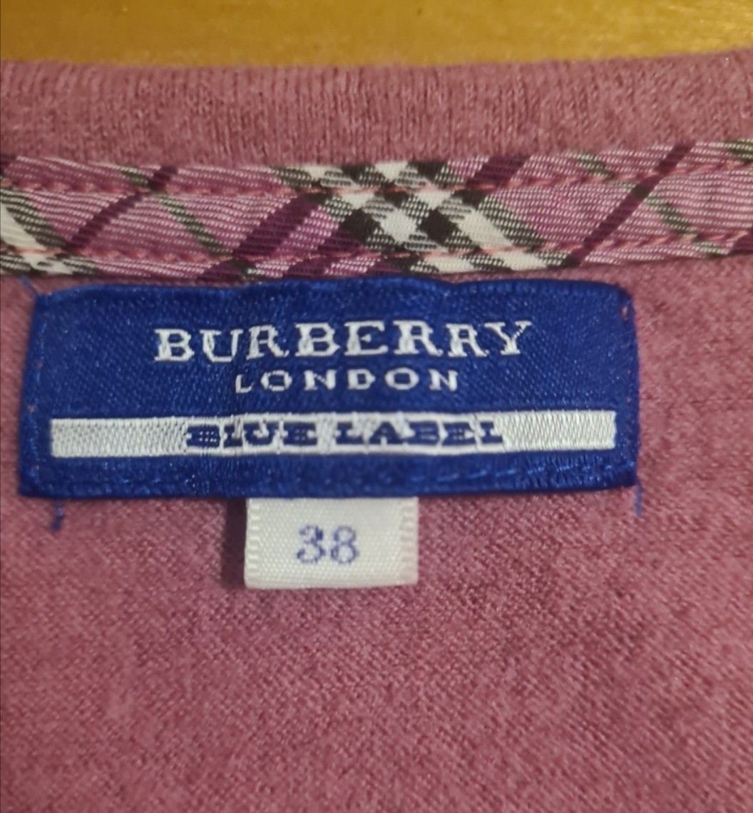 【美品】BURBERRY バーバリー 長袖Tシャツ 38/M