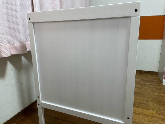 ( pick up only ) Ikea IKEA crib usage little commodity 60.×120. disinfection ending present condition delivery baby furniture height adjustment possible white 