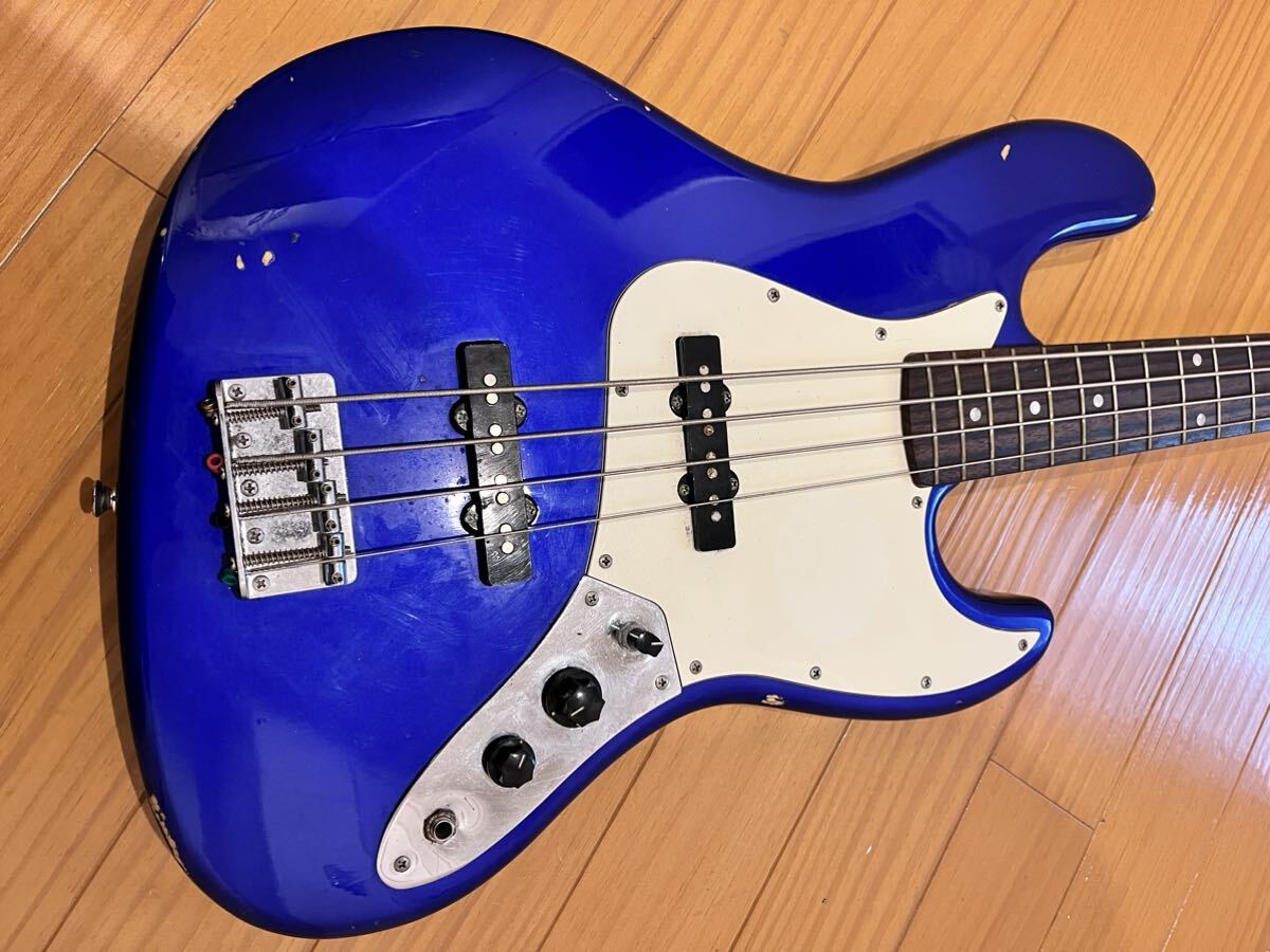 310★ Squier by Fender エレキベース Contemporary Jazz Bass現状品動作未確認_画像3