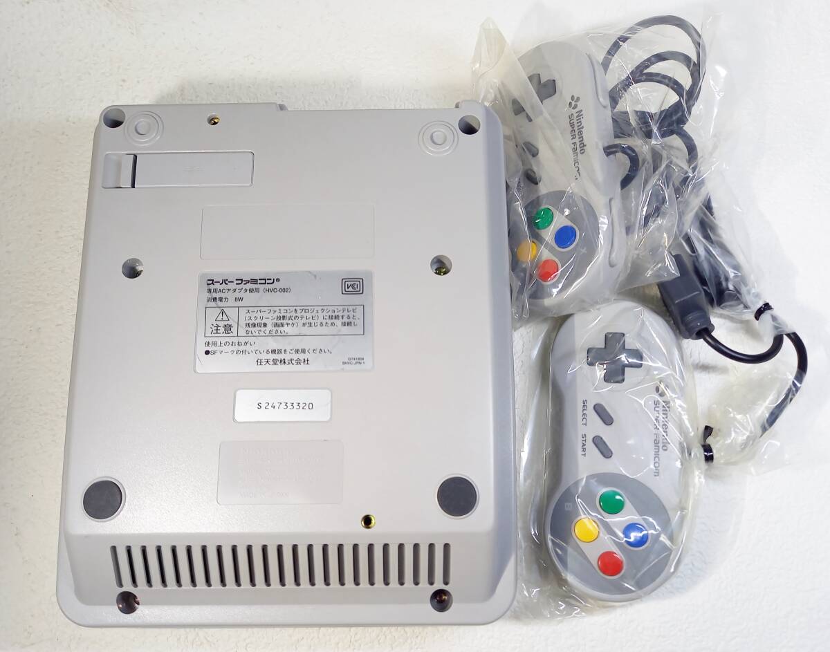  nintendo home use game machine Super Famicom body ( controller attaching ) used 