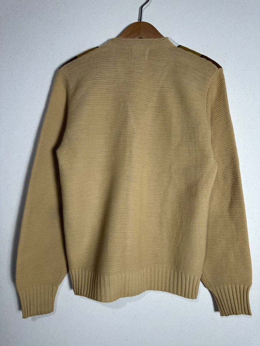 70s vintage CAMPUS cardigan ヴィンテージ チャップス アクリルカーディガン ロカビリー 古着 _画像2