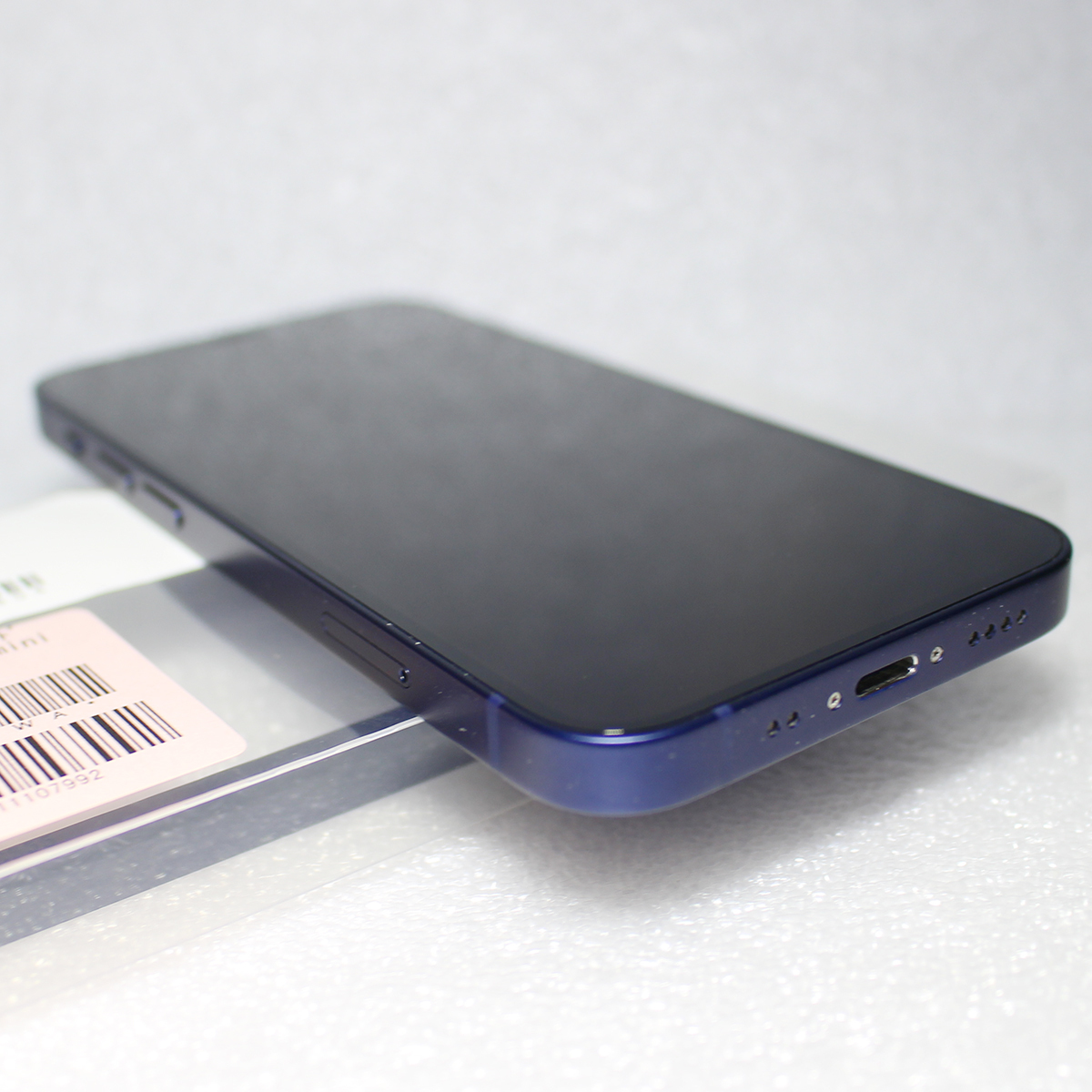 Apple iPhone12mini 128GB ブルー 本体 (MGDP3J/A)（動作品・画面良好・SIMフリー）5.4インチ バッテリー 85%(ソフトバンク認定中古) eSIMの画像4