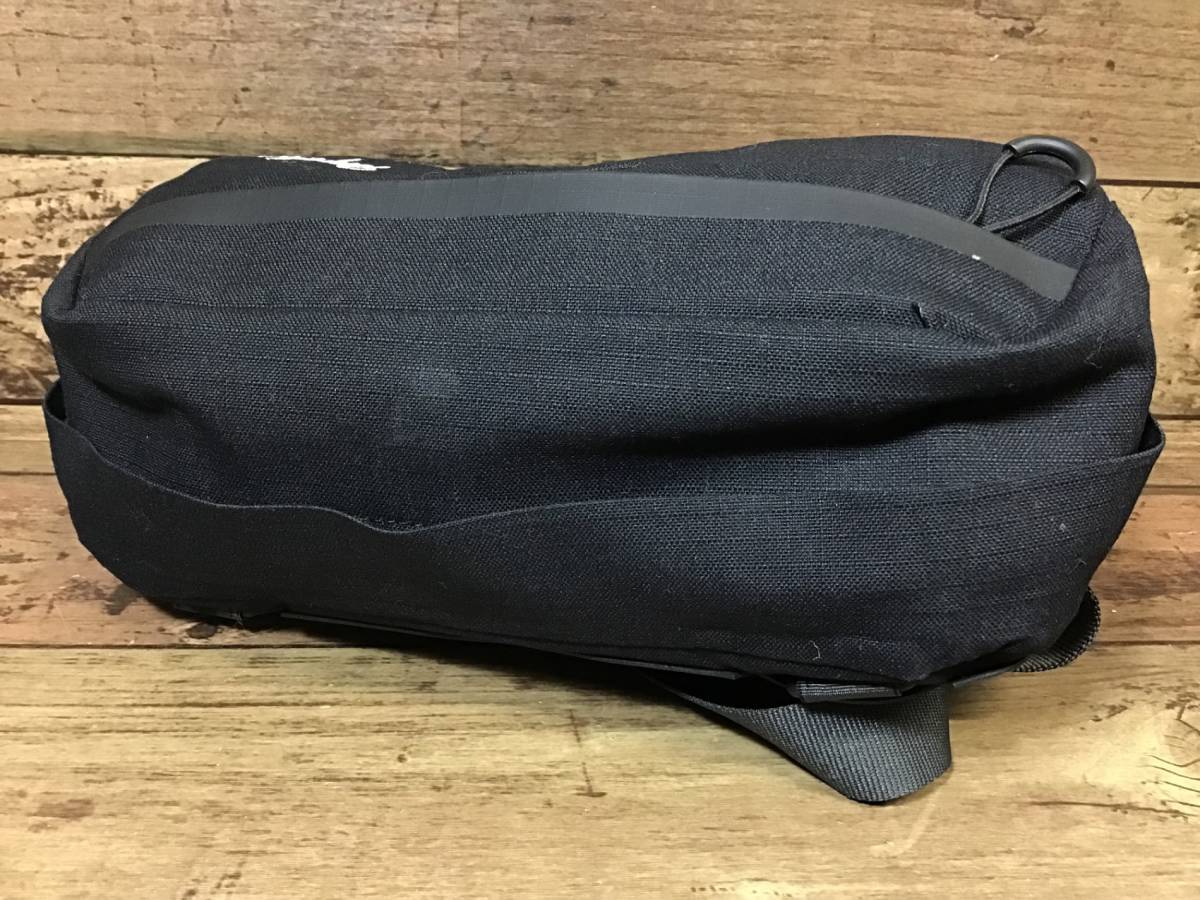 HP123 rough .Rapha BAR BAG handlebar bag black 