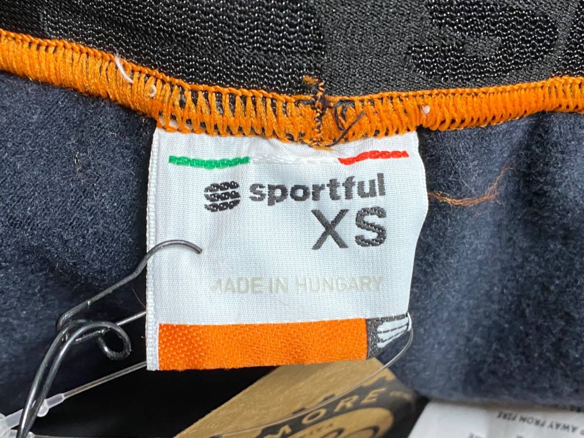 HR546 スポーツフル sportful レーサータイツ 黒 XS レディース ※擦れ_画像7