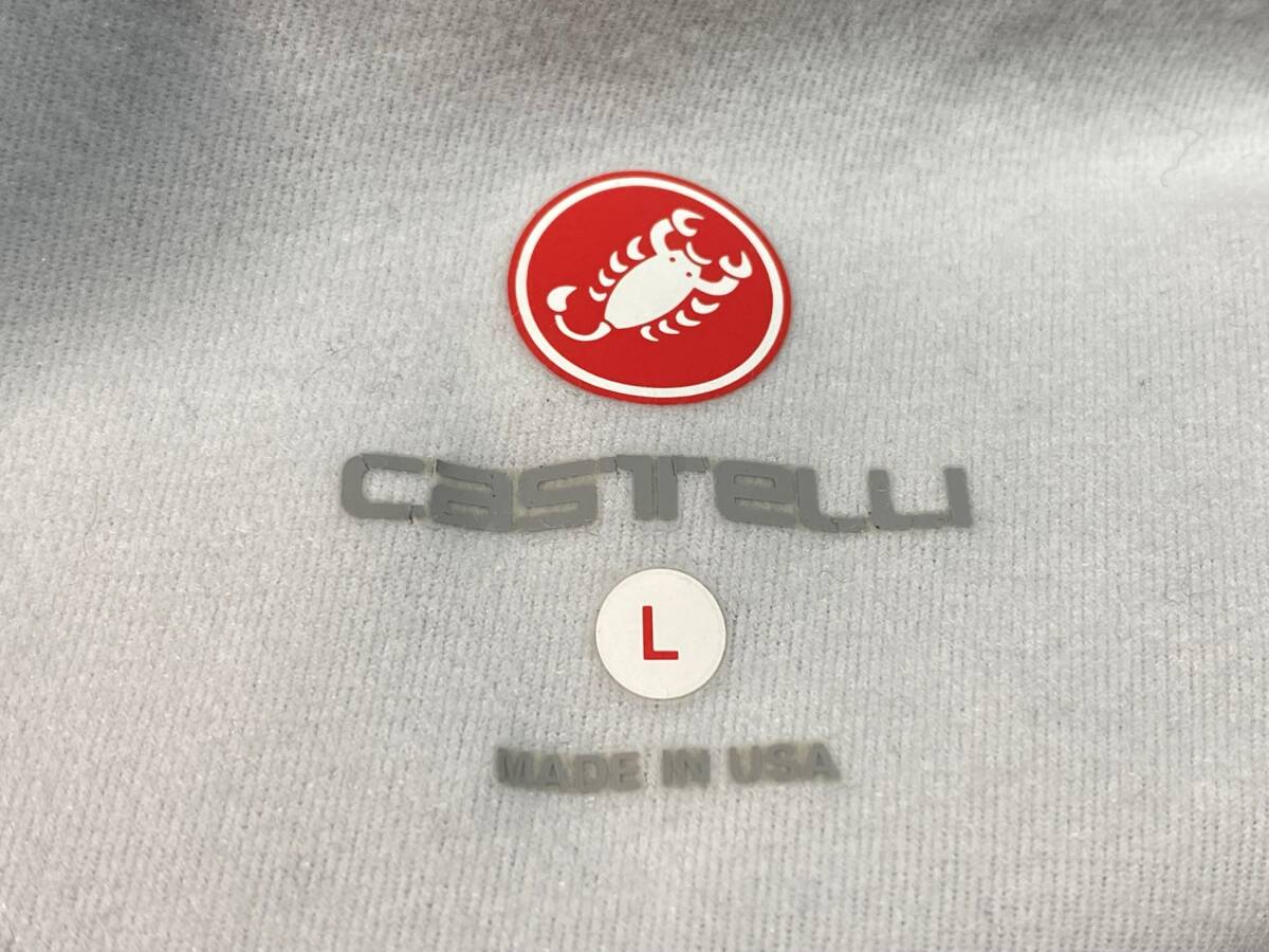 HQ558 カステリ Castelli レッグウォーマー マッシュ MASH 黒 L ※ほつれ_画像7