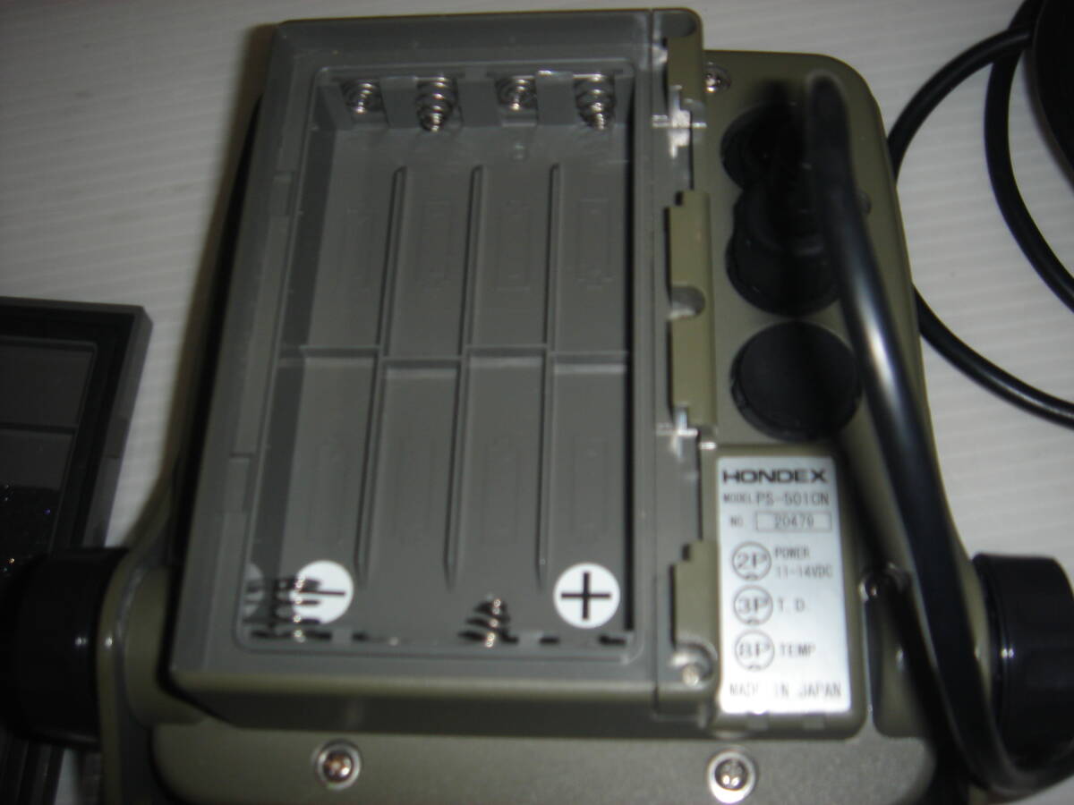 HONDEX ホンデックス PS-501CN ちょいナビ 4.3型ワイドカラー液晶GPS内蔵魚探　中古品_画像5