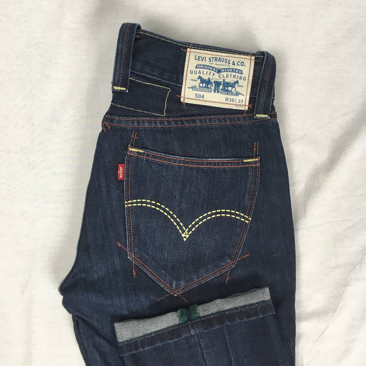 Levi's リーバイス 504 Original Riveted 34 - デニム