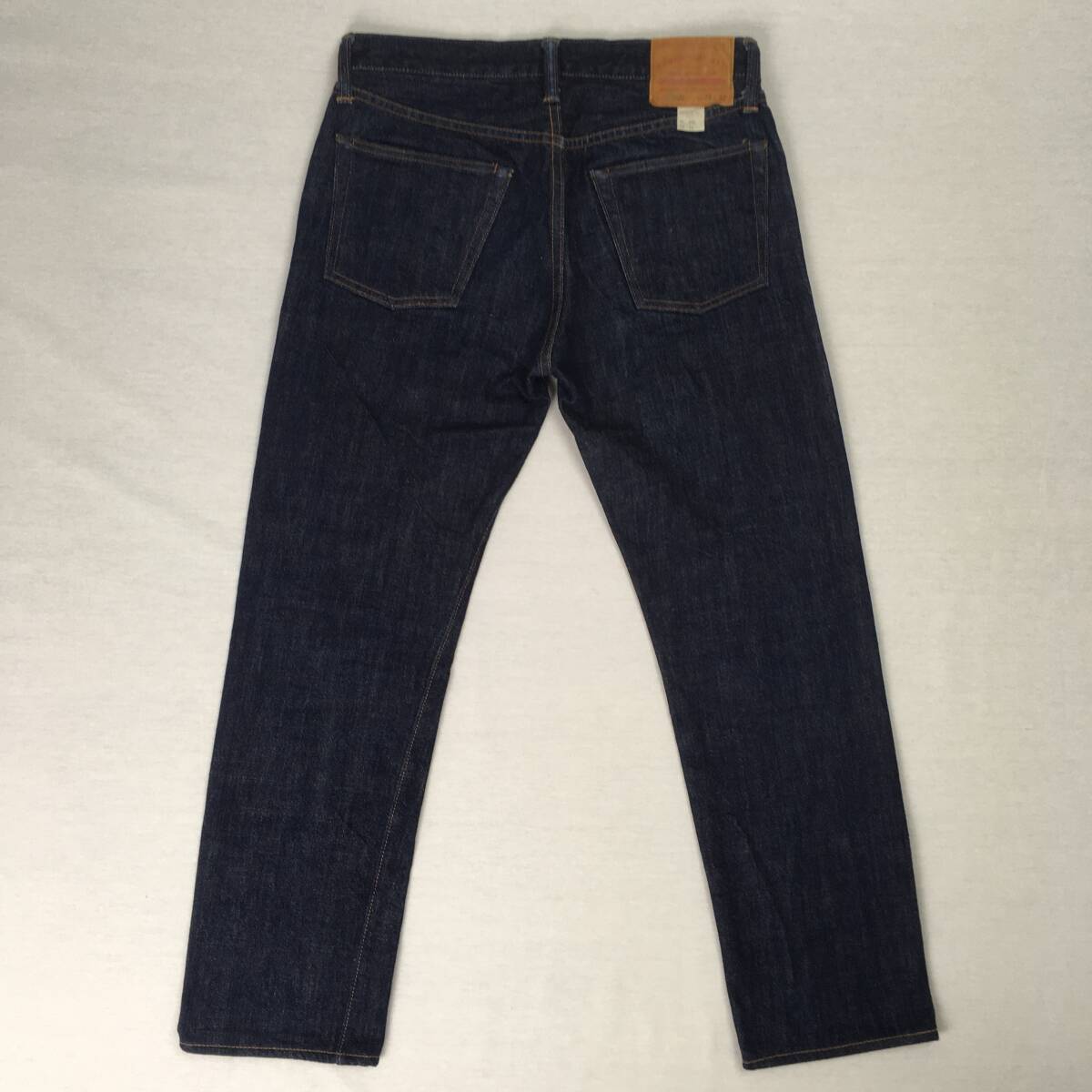 WAREHOUSE ウエアハウス Lot900 日本製 テーパードスリム 13.5oz デニム ジーンズ W29 L32 革パッチ セルビッチ 隠しリベット ボタンフライ_画像2