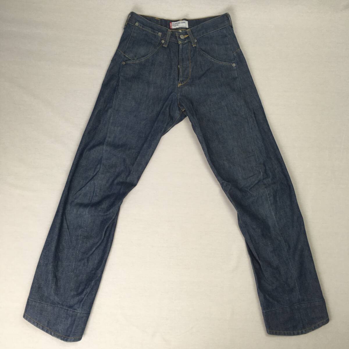 Levi's リーバイス エンジニアジーンズ 00001-0835 日本製 00年 立体裁断 ENGINEERED W28 L30 デニム パンツ ジーンズ ボタンフライ_画像3