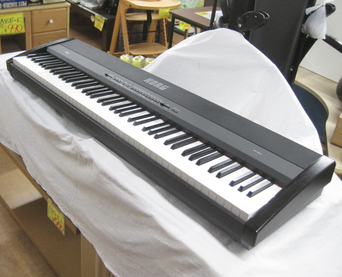 ● KORG デジタルピアノ キーボード SP-300BK ジャンク品！_画像2