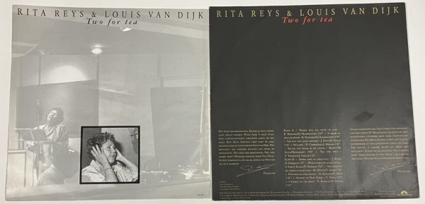 RITA REYS & LOUIS VAN DIJK / TWO FOR TEA LPレコード リタライス_画像2