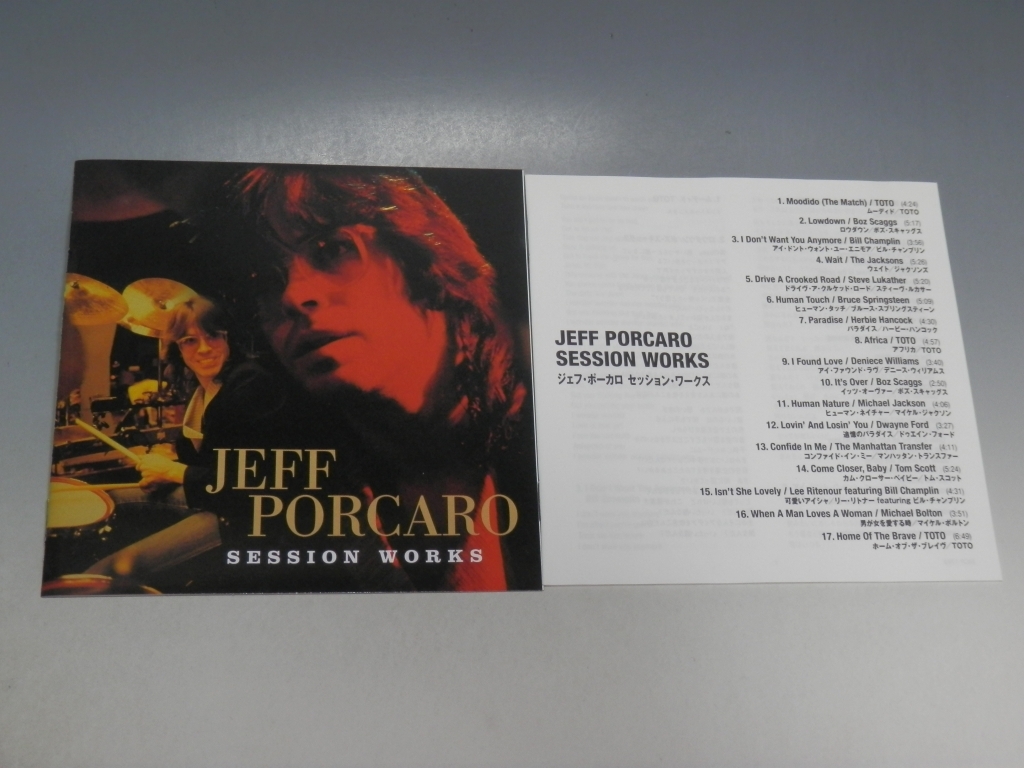 ☆ JEFF PORCARO ジェフ・ポーカロ SESSION WORKS セッション・ワークス 国内盤CD SICP-1769 TOTO_画像5