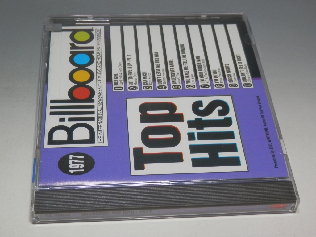 ☆ BILLBOARD TOP HITS 1977 輸入盤CD/ピーター・フランプトン レオ・セイヤー クライマックス・ブルース・バンドの画像3