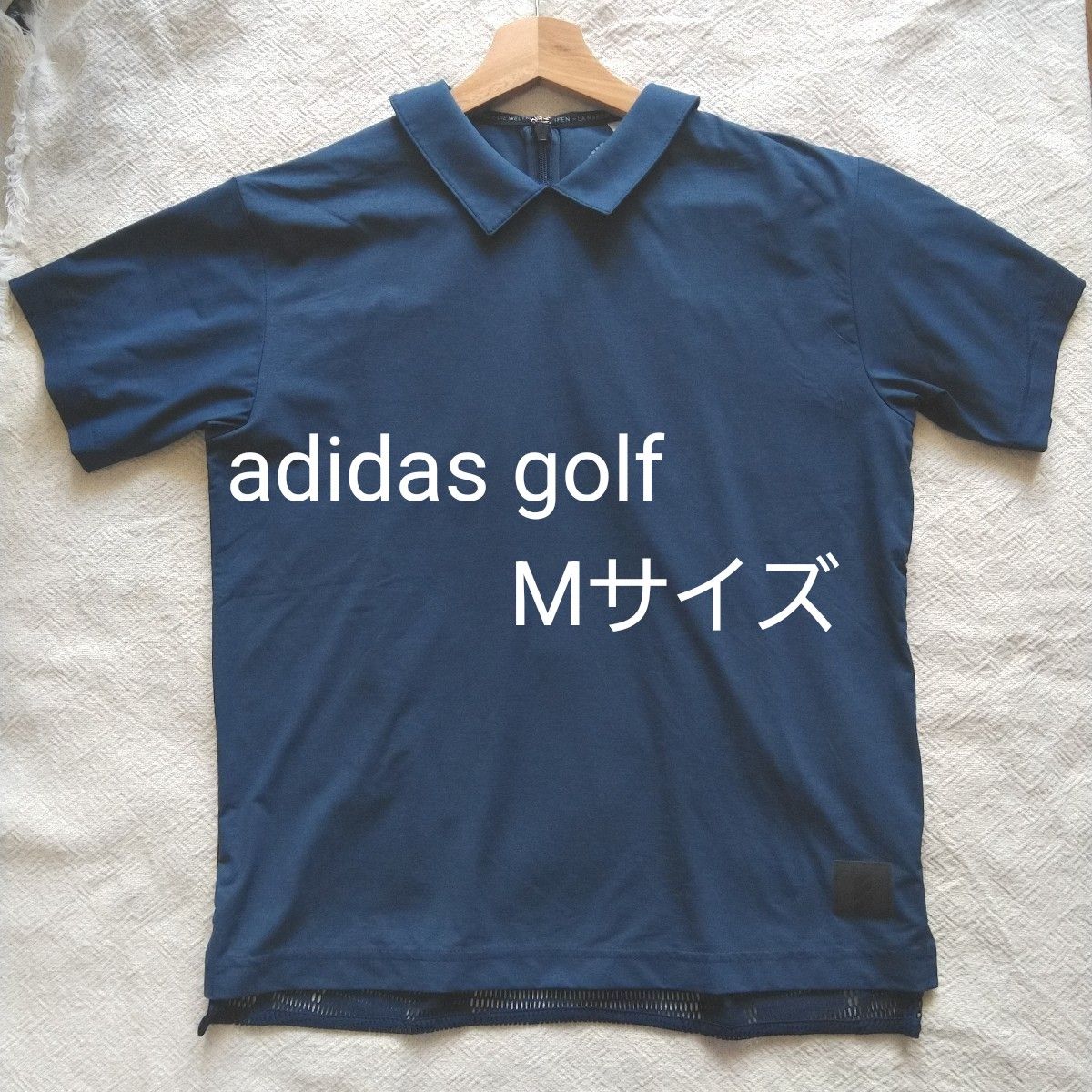 美品 adidas アディダス ゴルフ アディクロス  ポロシャツ Mサイズ レディース golf