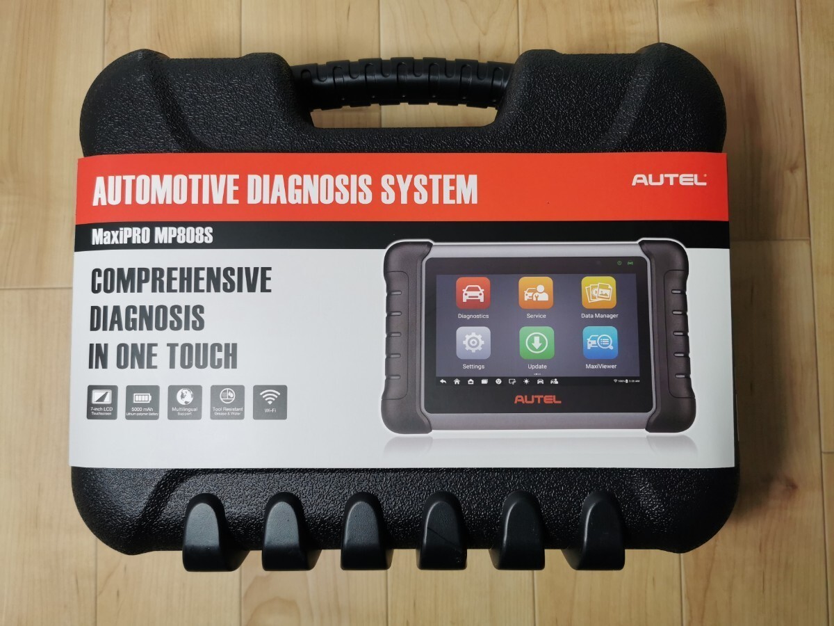 新品・日本語化済 Autel MaxiPRO MP808S OBD2診断機 輸入車 国産車 軽自動車 電気 ハイブリッド ECUコーディング アクティブテスト 2年無料_画像8