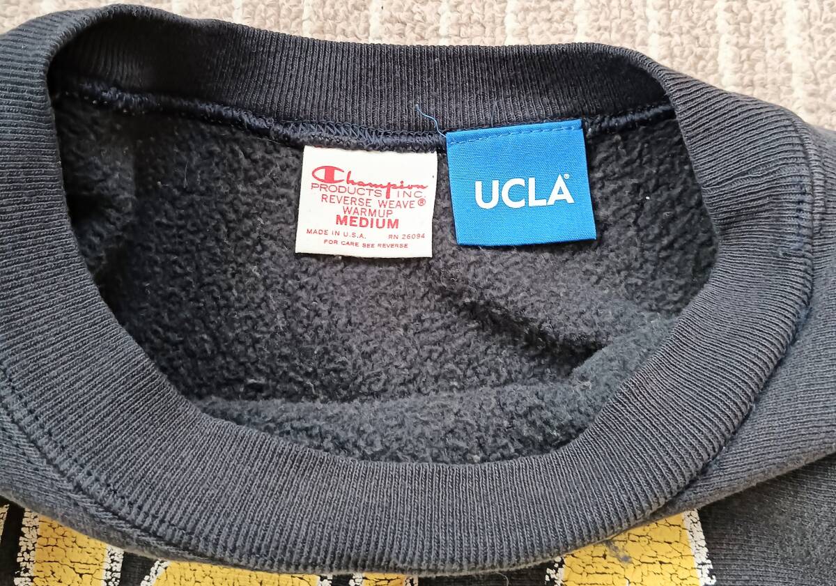 Champion Reverse Weave.Made in USA.赤タグ。М。UCLA._画像4