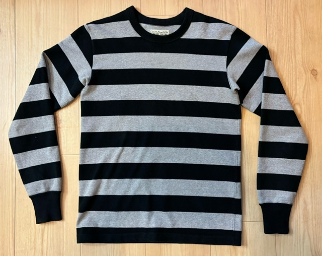 ★WESTRIDE ウエストライド【HEAVY BORDER LONG TEE】ヘヴィーボーダー ロンT 長袖TEEの画像1