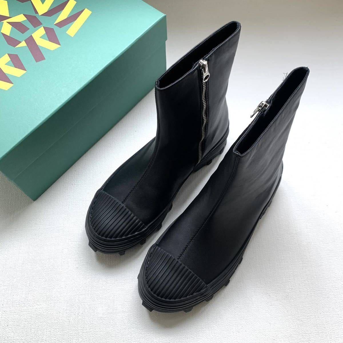  new goods 2023AW Camper laboCAMPER LAB leather ankle boots TRAKTORI tiger ktoli41.5.28 ten thousand men's 26. black black free shipping 