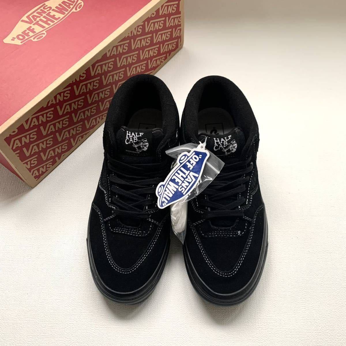 新品 VANS バンズ アナハイム ファクトリー ハーフキャブ Half Cab 33DX スエード スニーカー 28.5㎝ 黒 ブラックUS企画 キャバレロ 送料込_画像3