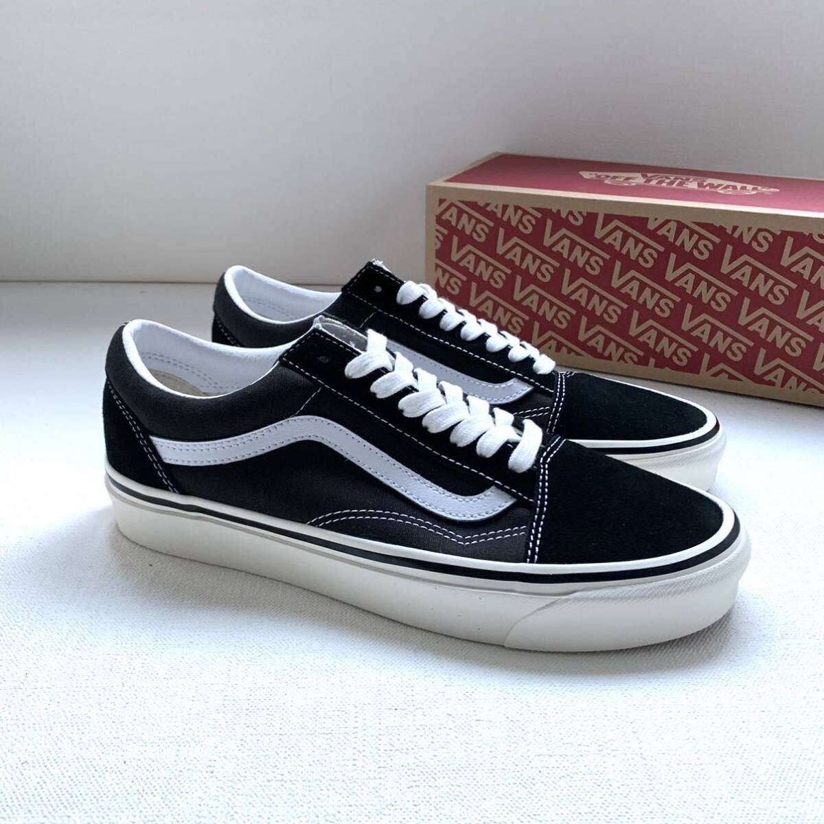 新品 VANS ANAHEIM FACTORY Old Skool 36DX バンズ アナハイム ファクトリー オールドスクール 黒 ブラック 28㎝ メンズ US企画 送料無料_画像3