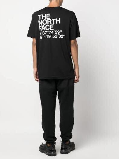 XXL 新品 ノースフェイス THE NORTH FACE COORDINATES TEE ロゴ ハーフドーム 座標 半袖 Tシャツ 黒 メンズ 海外企画 日本未入荷 送料無料の画像7