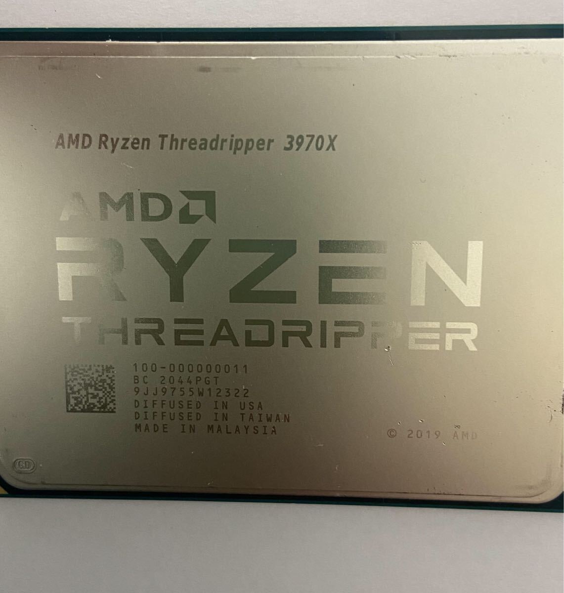 ▲中古動作未確認▲AJ1// AMD Ryzen 7 3970X //中古分解品 CPUの画像1