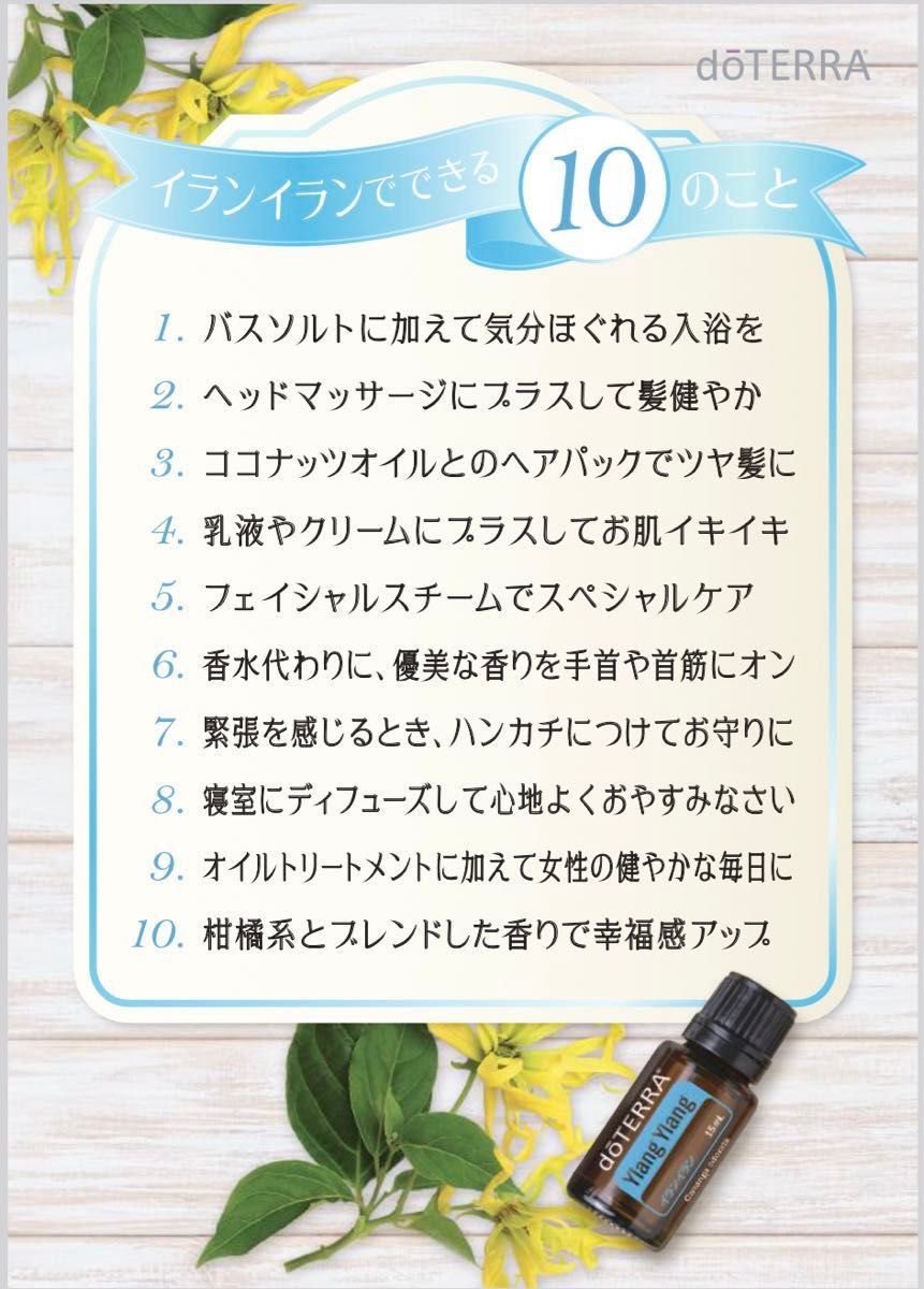 doTERRA ドテラ ラベンダー& イランイラン& ゼンジェスト 3本 doTERRA ドテラ ラベンダー& イランイラン& ゼンジェスト 3本