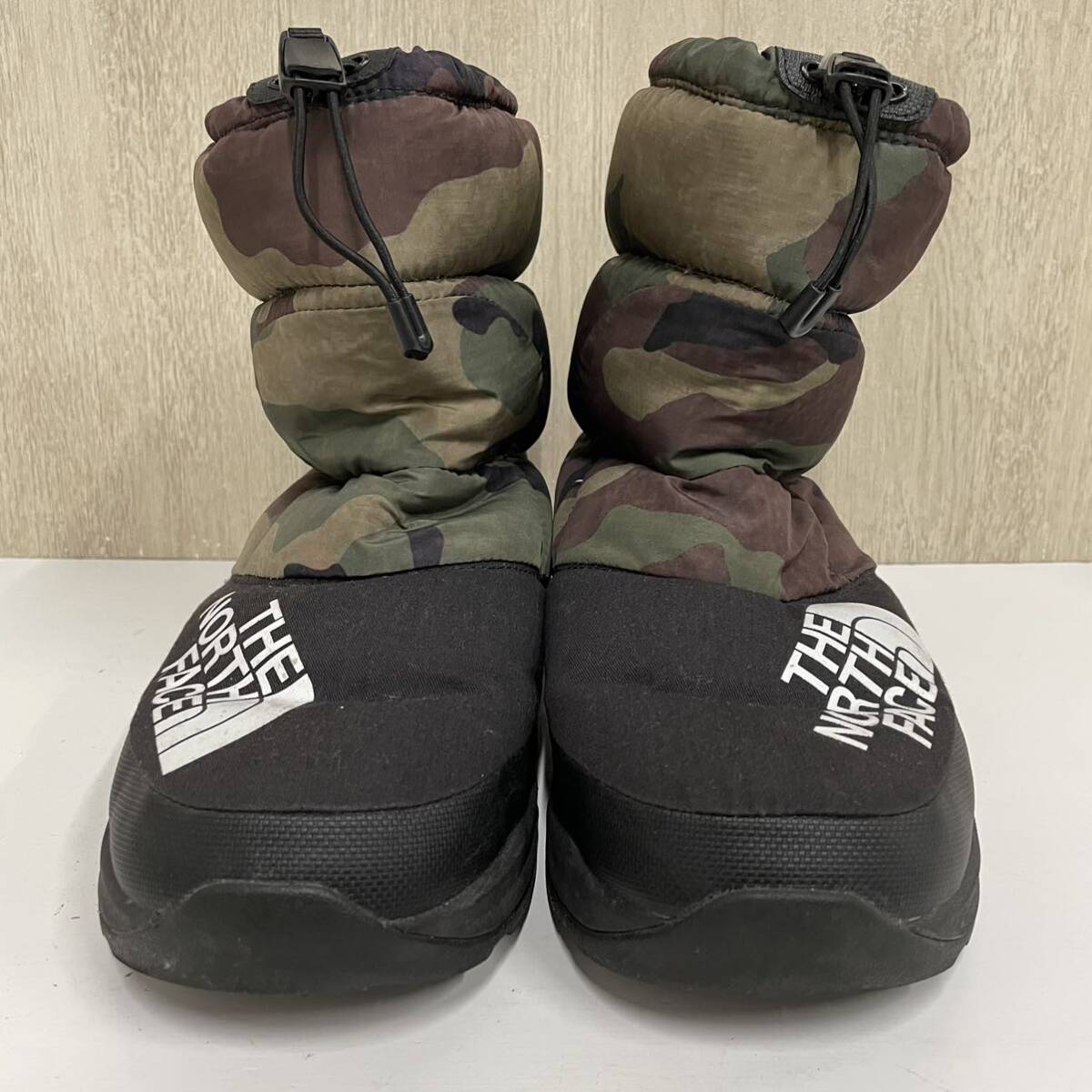 【THE NORTH FACE】ザノースフェイス★ブーツ ヌプシダウンブーティー Nuptse Down Bootie カモフラ 迷彩 サイズ27cm(US9) NF51877 03_画像2