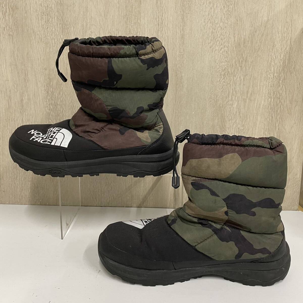 【THE NORTH FACE】ザノースフェイス★ブーツ ヌプシダウンブーティー Nuptse Down Bootie カモフラ 迷彩 サイズ27cm(US9) NF51877 03_画像5