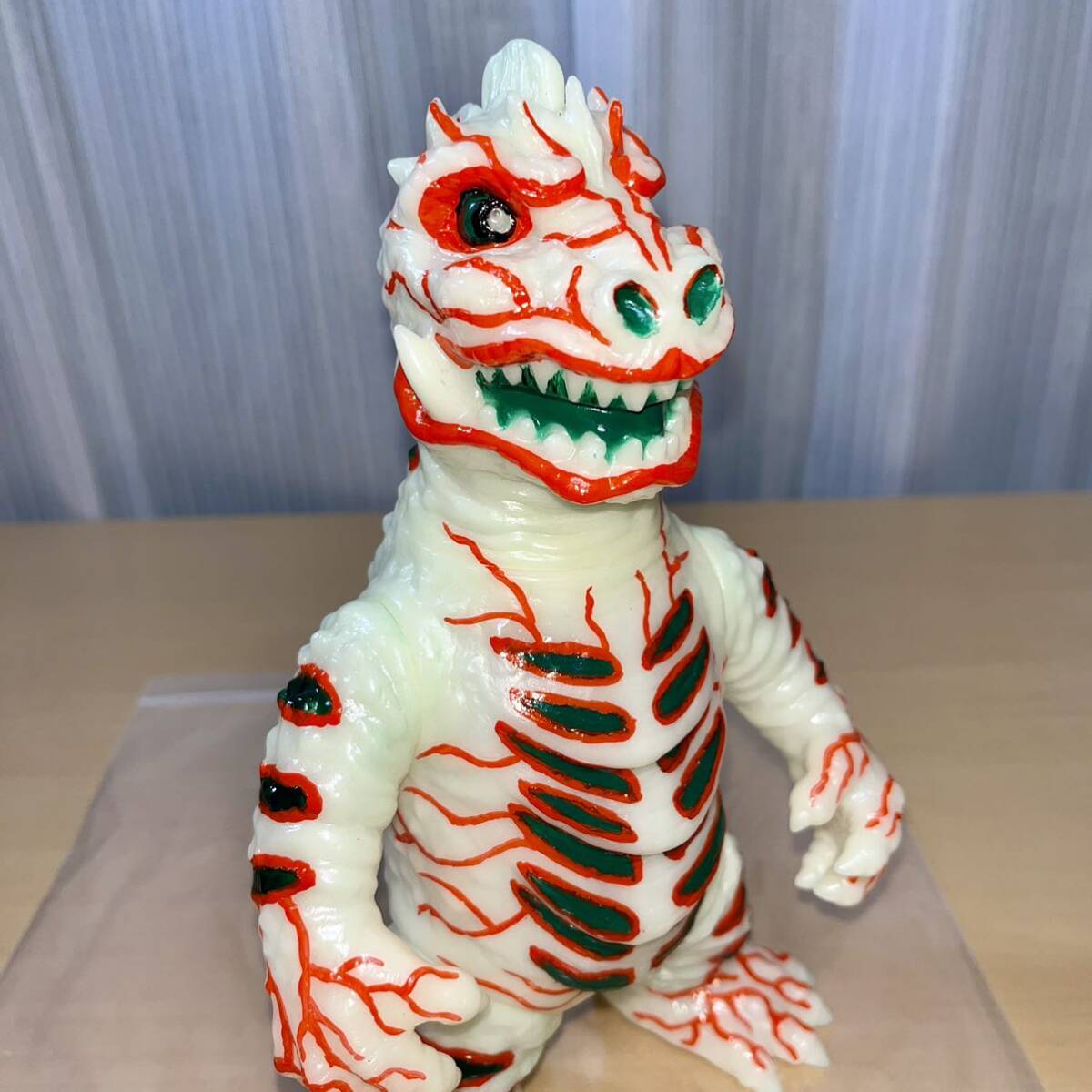 怪獣大王 実写版 逆柱いみり カスタム 蓄光 GID ソフビ sofvi KAIJU DAIOU ピコピコ PICOPICO ラスト1_画像4