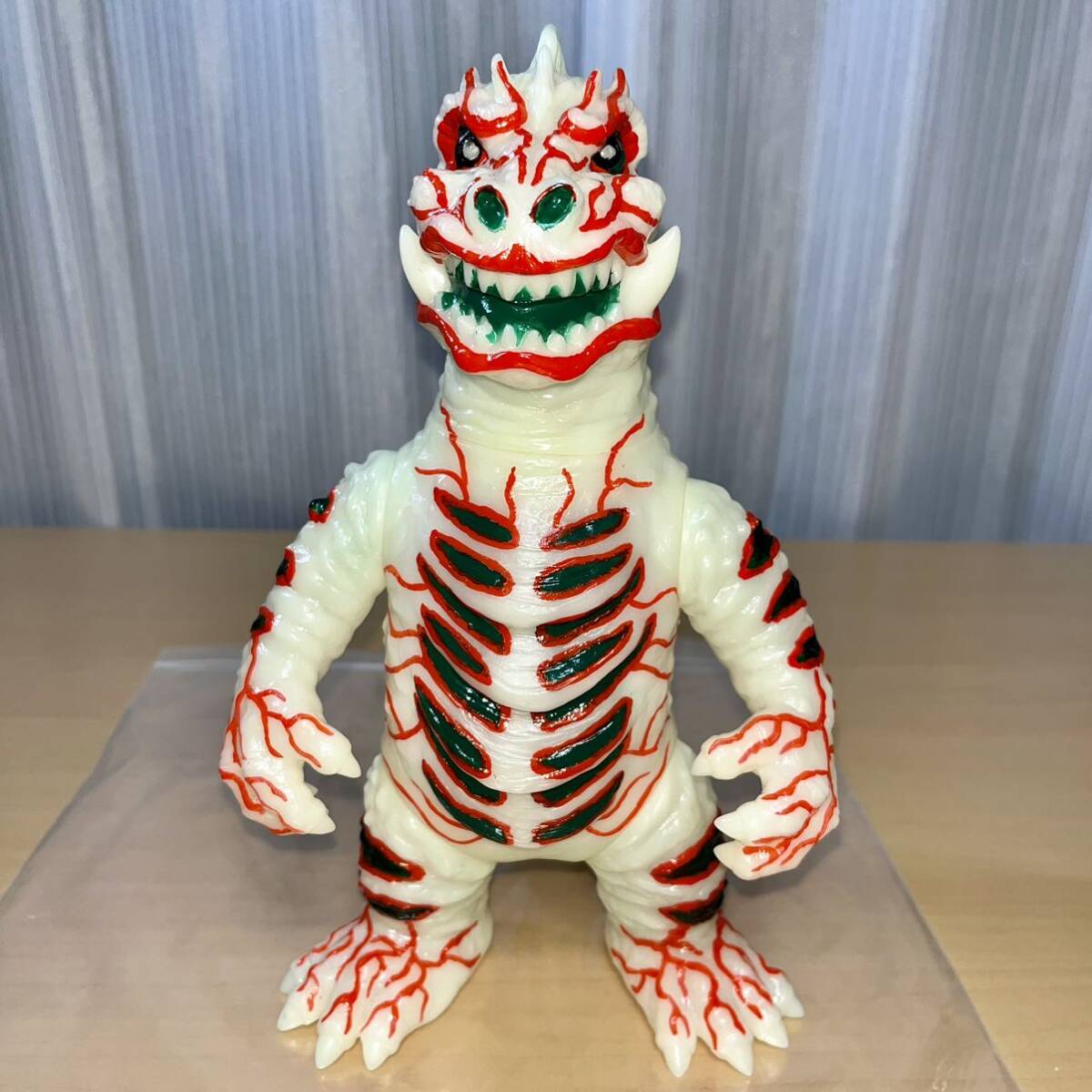 怪獣大王 実写版 逆柱いみり カスタム 蓄光 GID ソフビ sofvi KAIJU DAIOU ピコピコ PICOPICO ラスト1_画像3