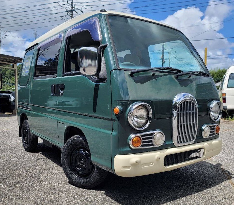 希少車☆サンバーディアスクラシック!いつでもどこでも4WD!キッチンカー!加工車!食堂車!移動販売車!陸送無料!格安売切!即決有り早い者勝ち!_画像3