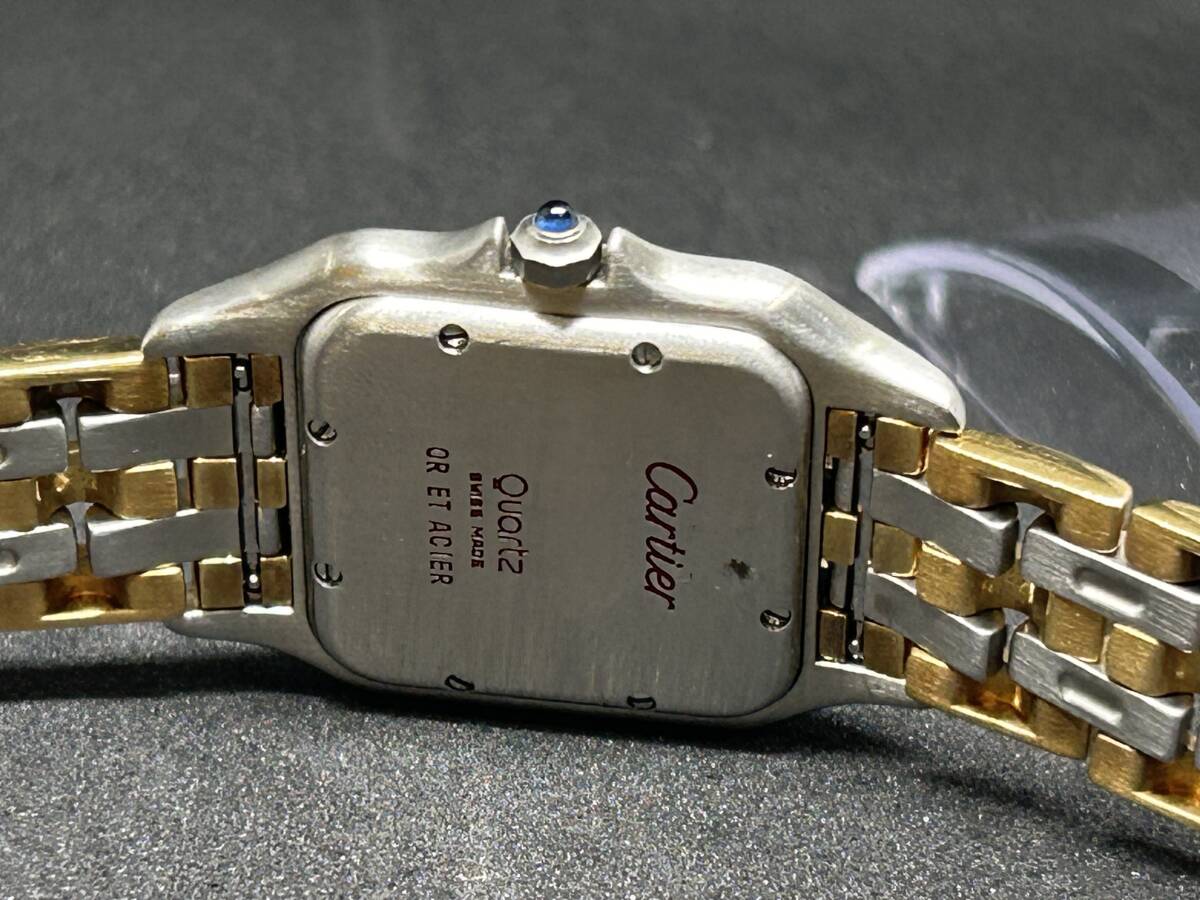 カルティエ パンテール メンズ腕時計 QZ デイト ３ロウ 実働の画像4