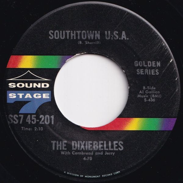 Dixiebelles (Down At) Papa Joe's / Southtown, U.S.A. Sound Stage 7 US 45-201 206119 R&B R&R レコード 7インチ 45_画像2