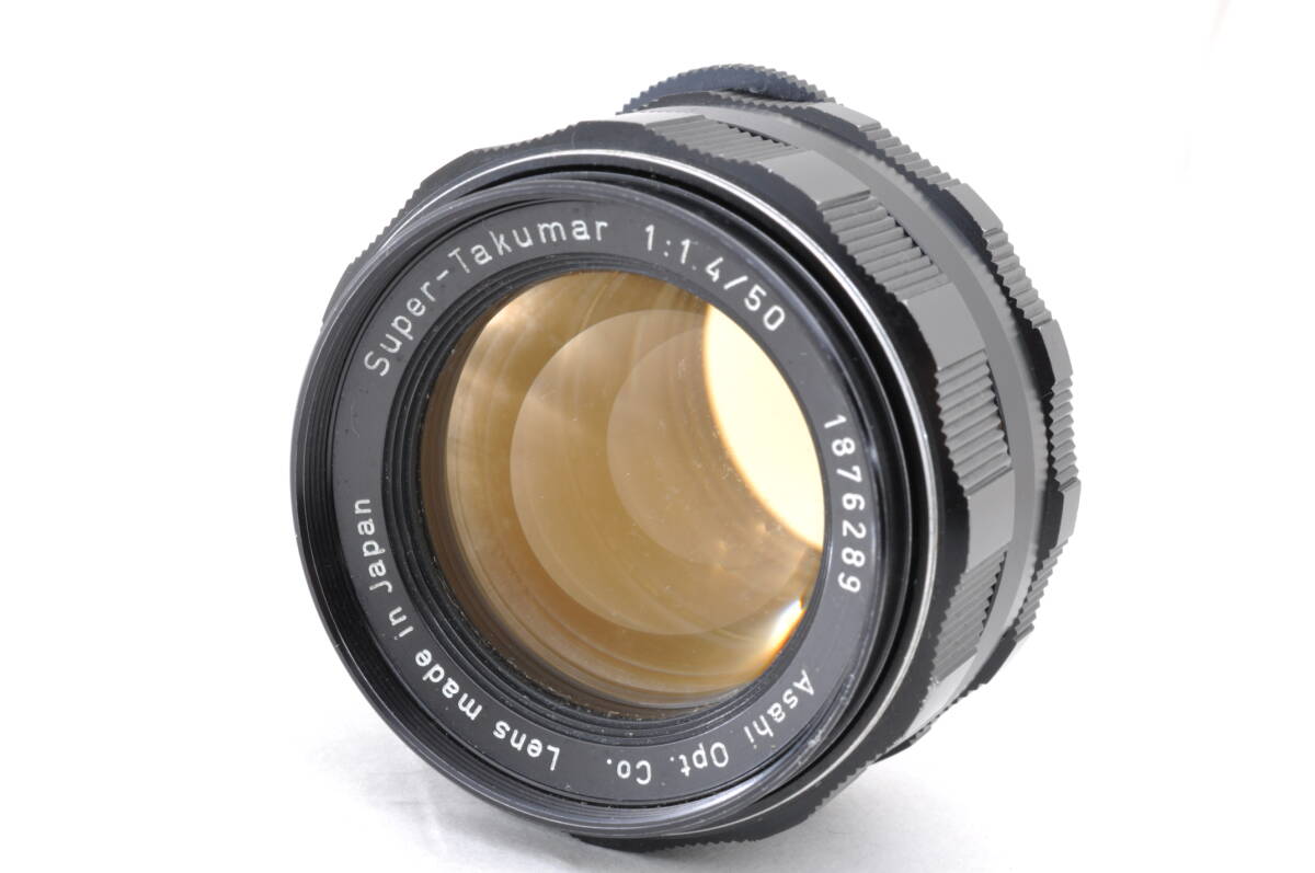[KQK04]ペンタックス Super-Takumar 50mm f/1.4 標準単焦点レンズ M42マウント Asahi.Opt.Co PENTAX_画像1