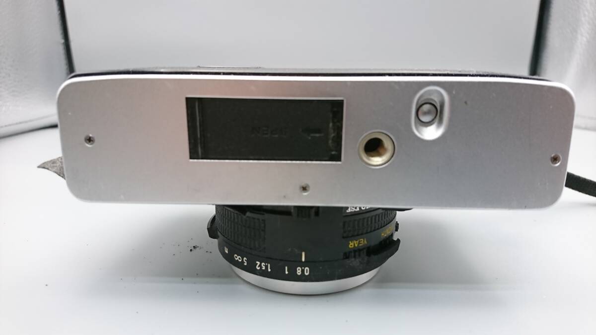 CANON キヤノン DATEMATIC 40mm 1:2.8 フィルムカメラ 動作未確認 ジャンク_画像7