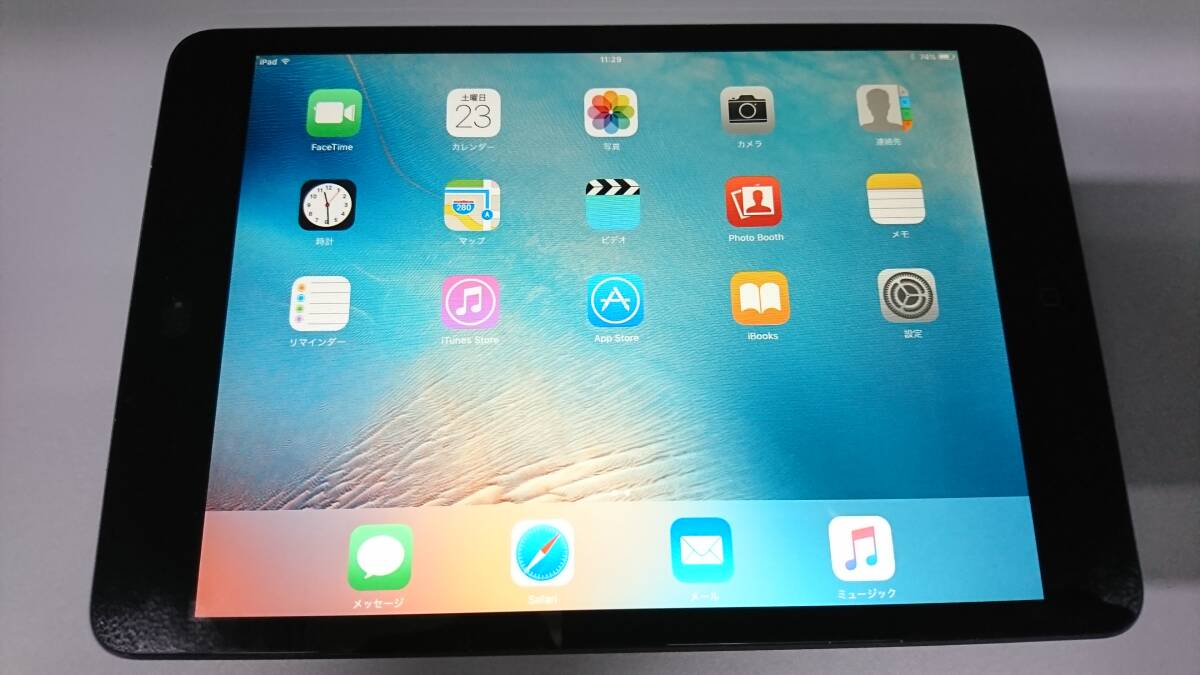 【美品】Apple　iPad mini　A1432 MD528J/A 16GB　Wi-Fiモデル　スペースグレイ①_画像2