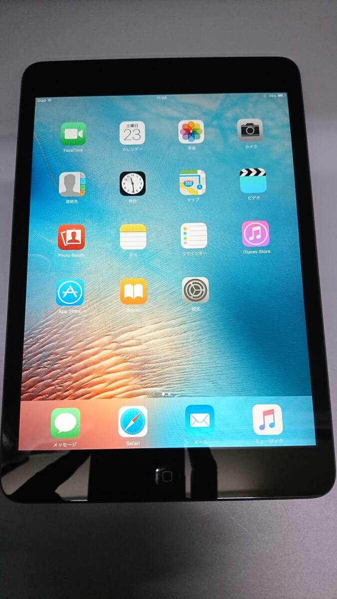 【美品】Apple　iPad mini　A1432 MD528J/A 16GB　Wi-Fiモデル　スペースグレイ①_画像1