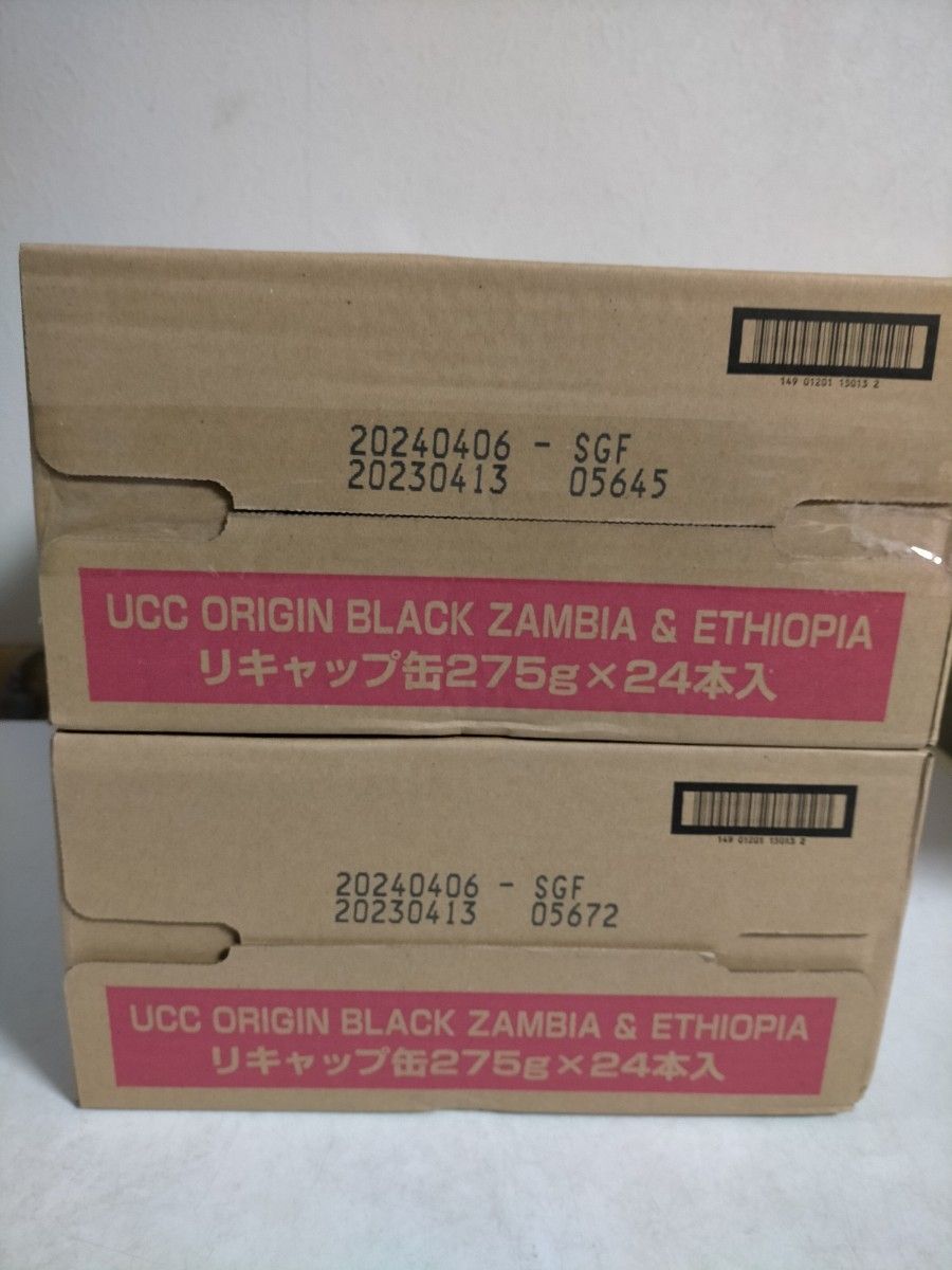 UCC ORIGIN BLACK ザンビア＆エチオピア 2ケース 48本