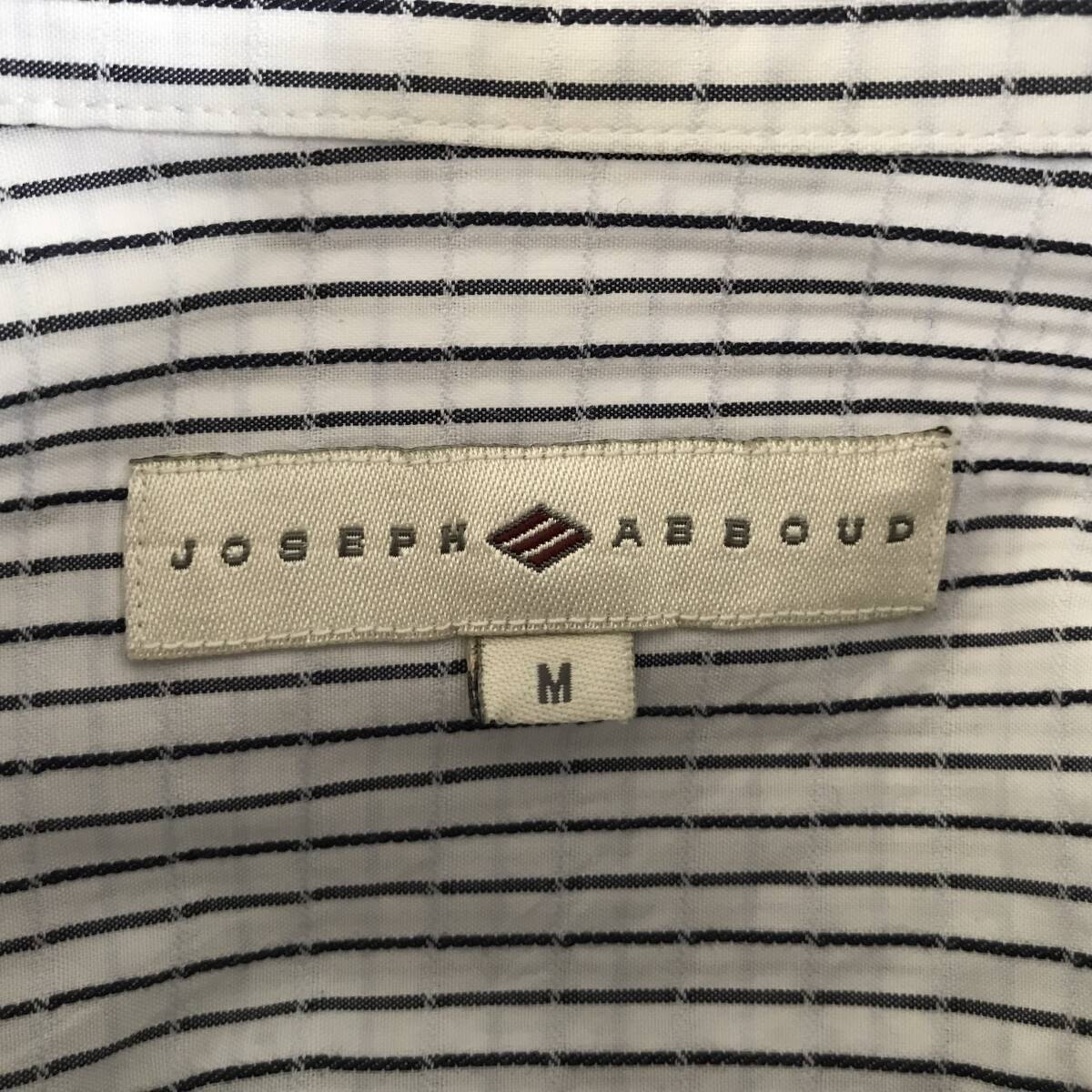 JOSEPH ABBOUD ジョセフ アブード メンズ 長袖ボタンダウンシャツ オンワード樫山 美品(ほぼ未着用) size Mの画像4