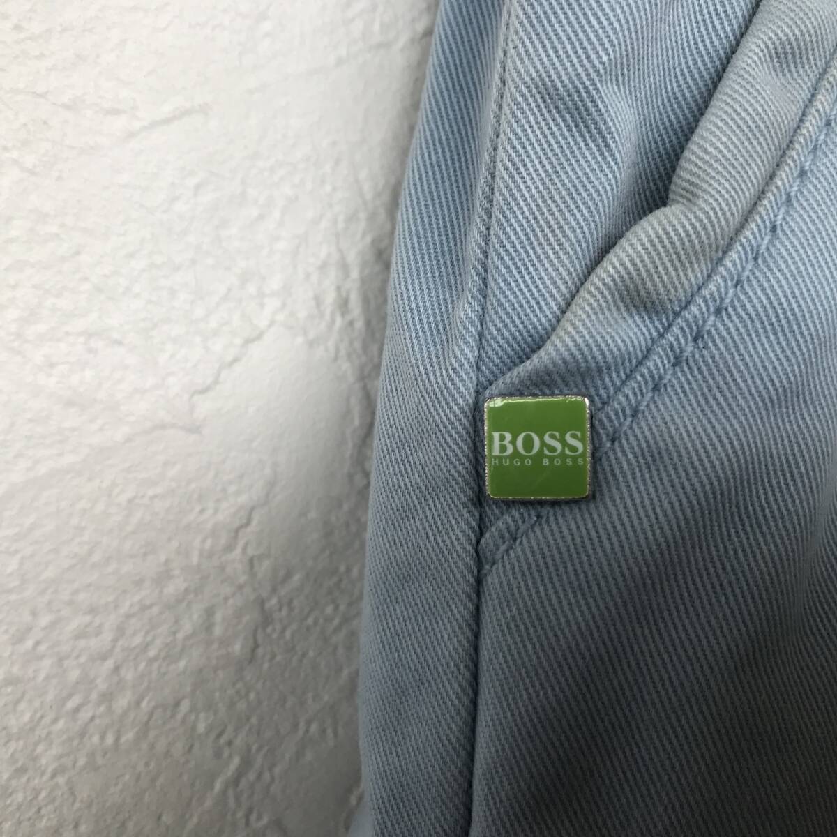 BOSS HUGO BOSS ヒューゴ・ボス 正規品 メンズ コットンストレッチパンツ 良品 size W30_画像3