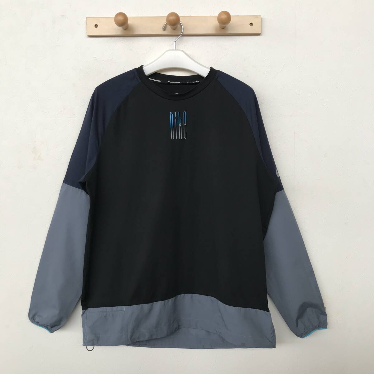 NIKE RUNNING DRI-FIT ナイキ ランニング ドライフィット メンズ 速乾ストレッチプルオーバー size L 175/92A_画像1