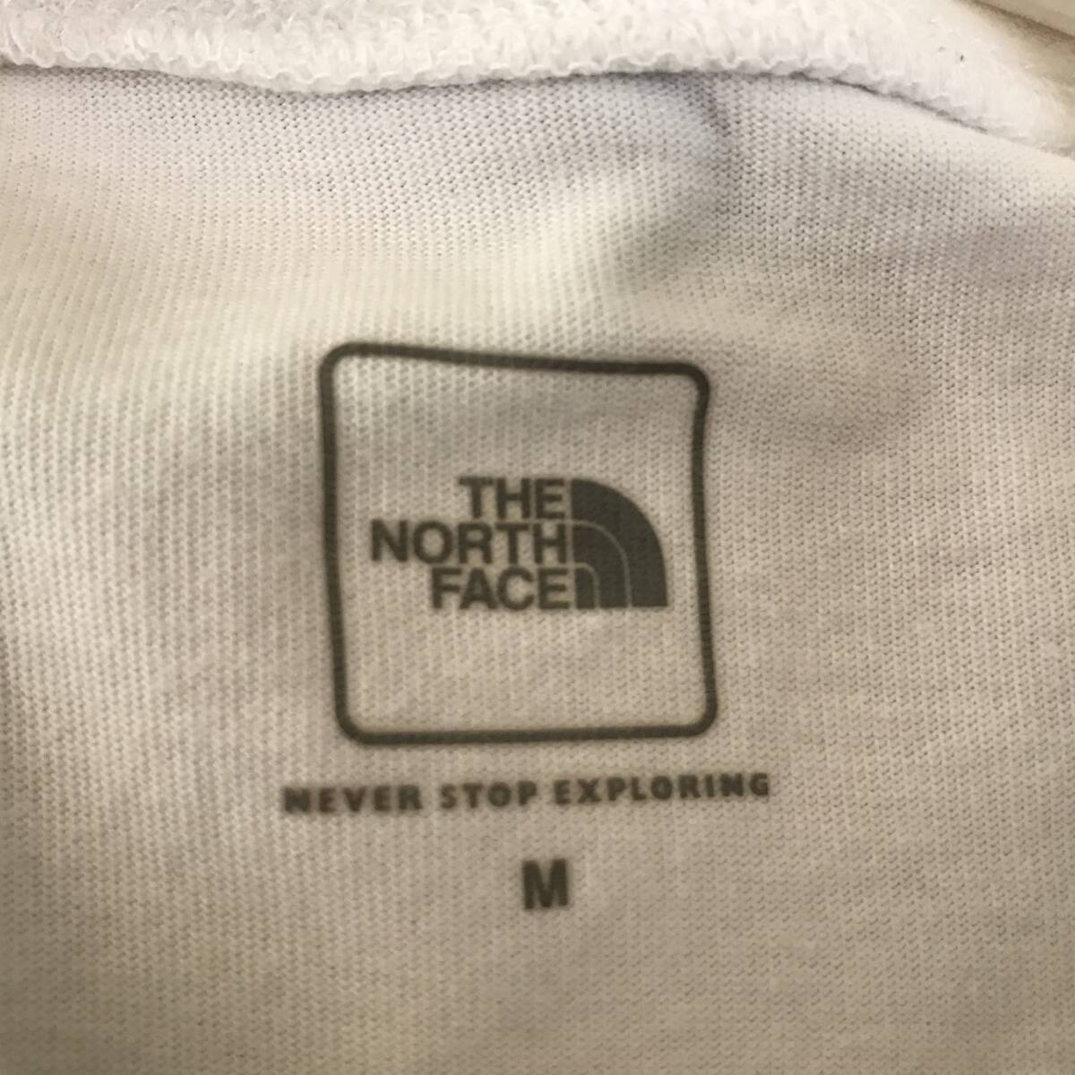 THE NORTH FACE NT31713 ノースフェイス ショートスリーブ セオアルファ ボーダーTシャツ 良品 size M_画像6