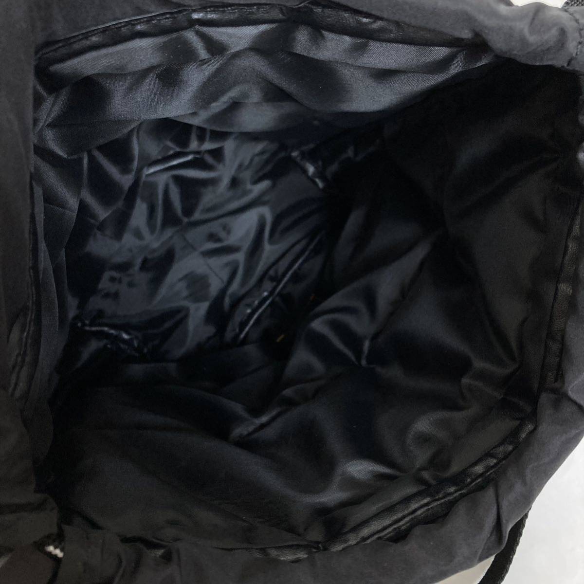 LOGOS ロゴス アウトドア ダウン風巾着キルティングバッグ ショルダーバッグ 雑誌付録 未使用品 高さ23.5×幅（上部）26×マチ14cmの画像9