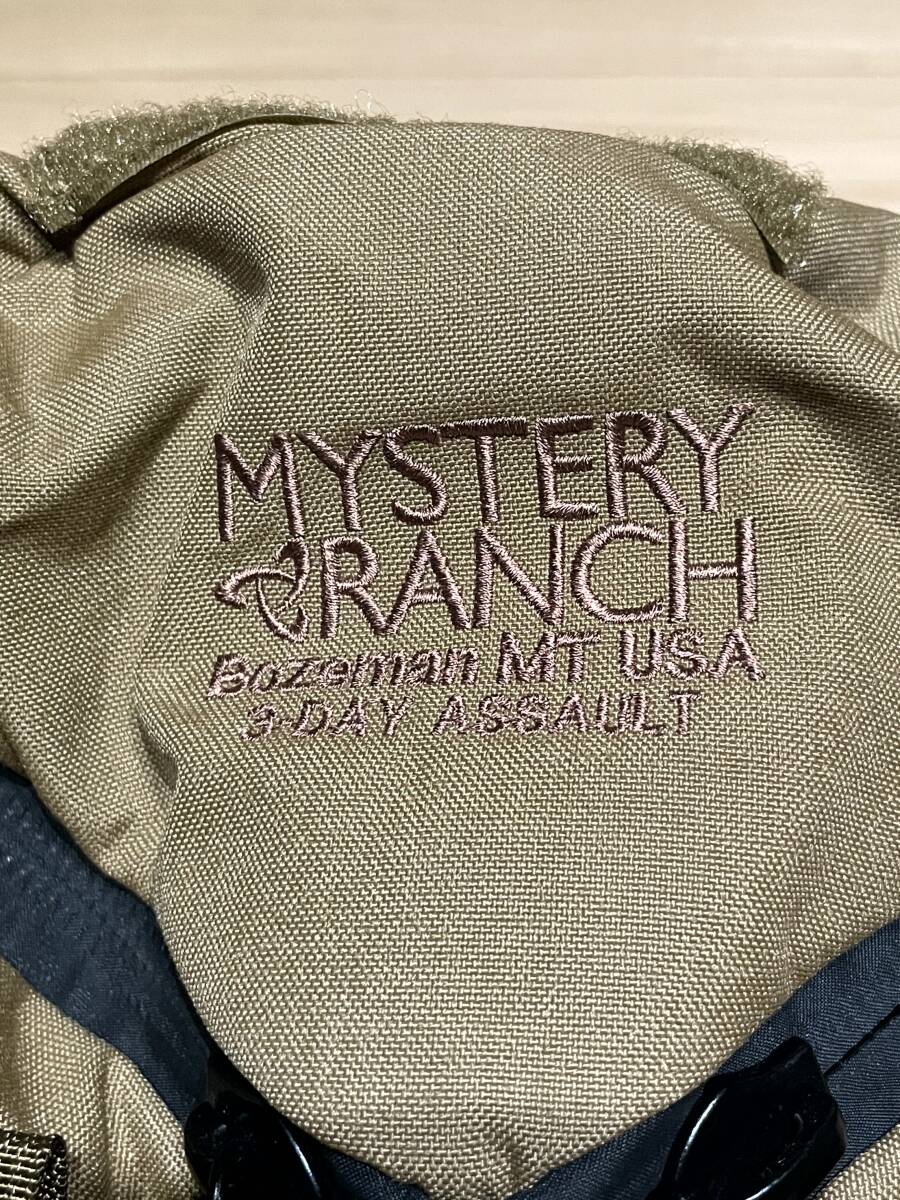 希少! USA製!【実物】Mystery Ranch ミステリーランチ 3Day ASSAULT (M/L) 初期型 コヨーテ バックパック DEVGRU seal Crye LBT Eagle_画像2