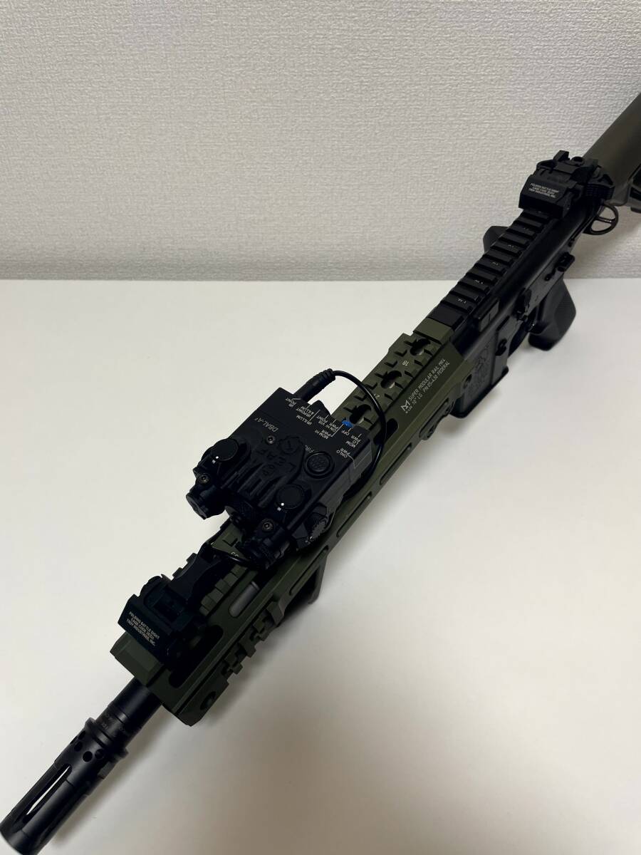 マルイ MWS ガス FBI MK4 Federal カスタム ☆実パーツ込み☆ ／SWAT HRT GEISSELE MAGPUL TROY COLT_画像4