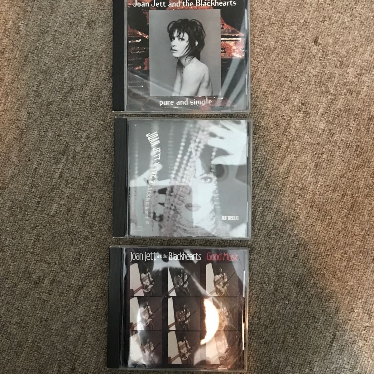 名盤 Joan Jett And The Blackhearts 3タイトル ジョーン・ジェット・アンド・ザ・ブラックハーツ_画像1