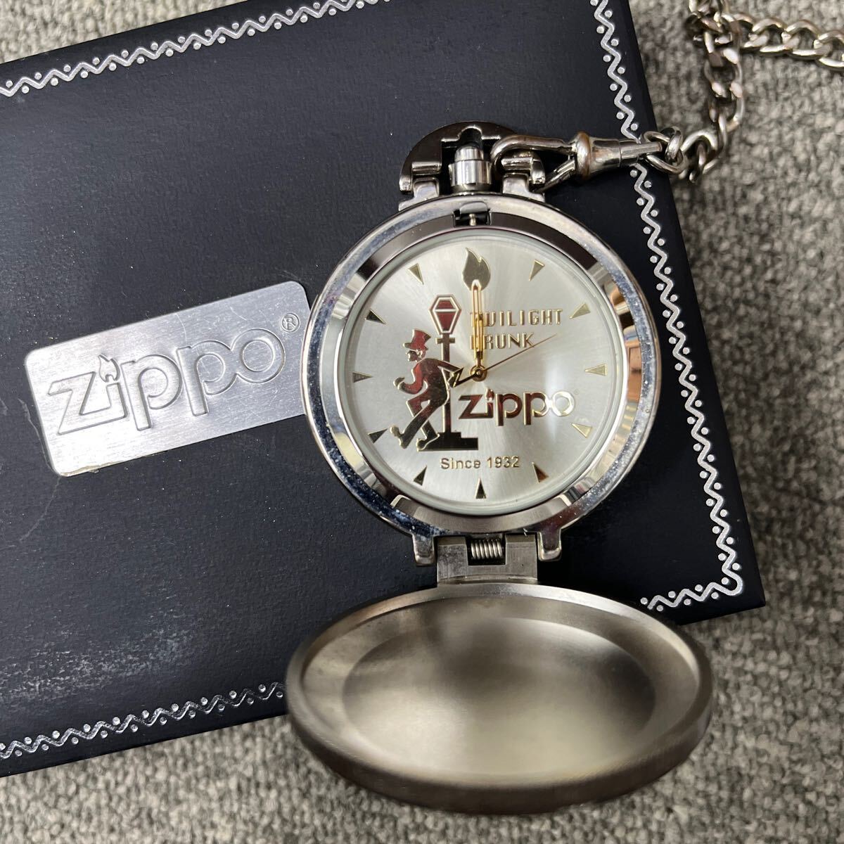 ZIPPO ジッポー 特別限定品 懐中時計 ケース 元箱 ライター無し の画像5