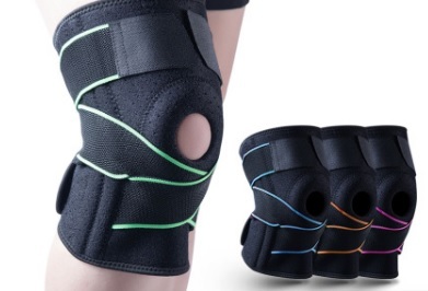  спортивный колени опора размер : свободный текстильная застёжка . цвет : зеленый, розовый, голубой из выбор возможность 